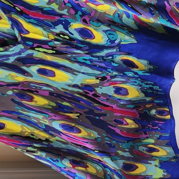 Trina Turk 100% pure silk top Sz M - Picture 9 of 13